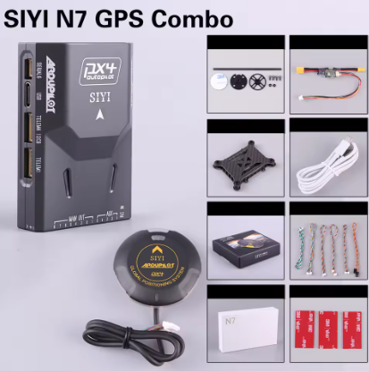 Controlador de vuelo de piloto automático SIYI N7 Compatible con Ardupilot PX4 M9N GPS Controlador de vuelo de piloto automático SIYI N7 Compatible con Ardupilot PX4 M9N GPS